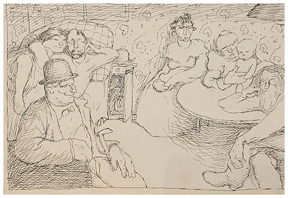 Pourvoyeurs/Providers, by Jules PASCIN